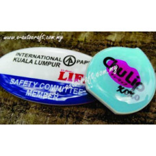 Badge Plastic NPT <br>Full Color Printing<br>BDG/NPT_01